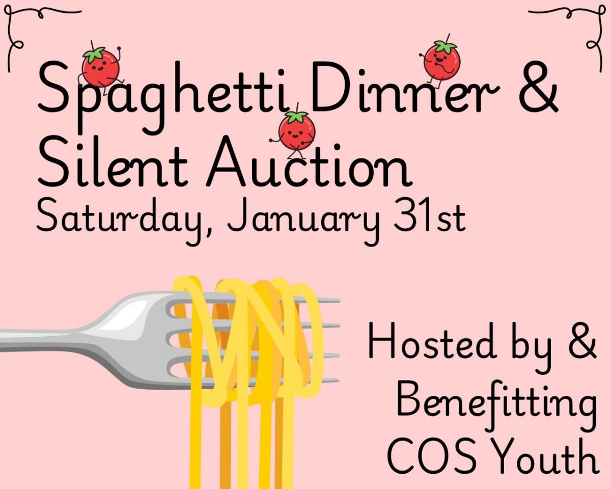 Spaghetti Dinner Youth Supported Silent Auction Christ Our Shepherd