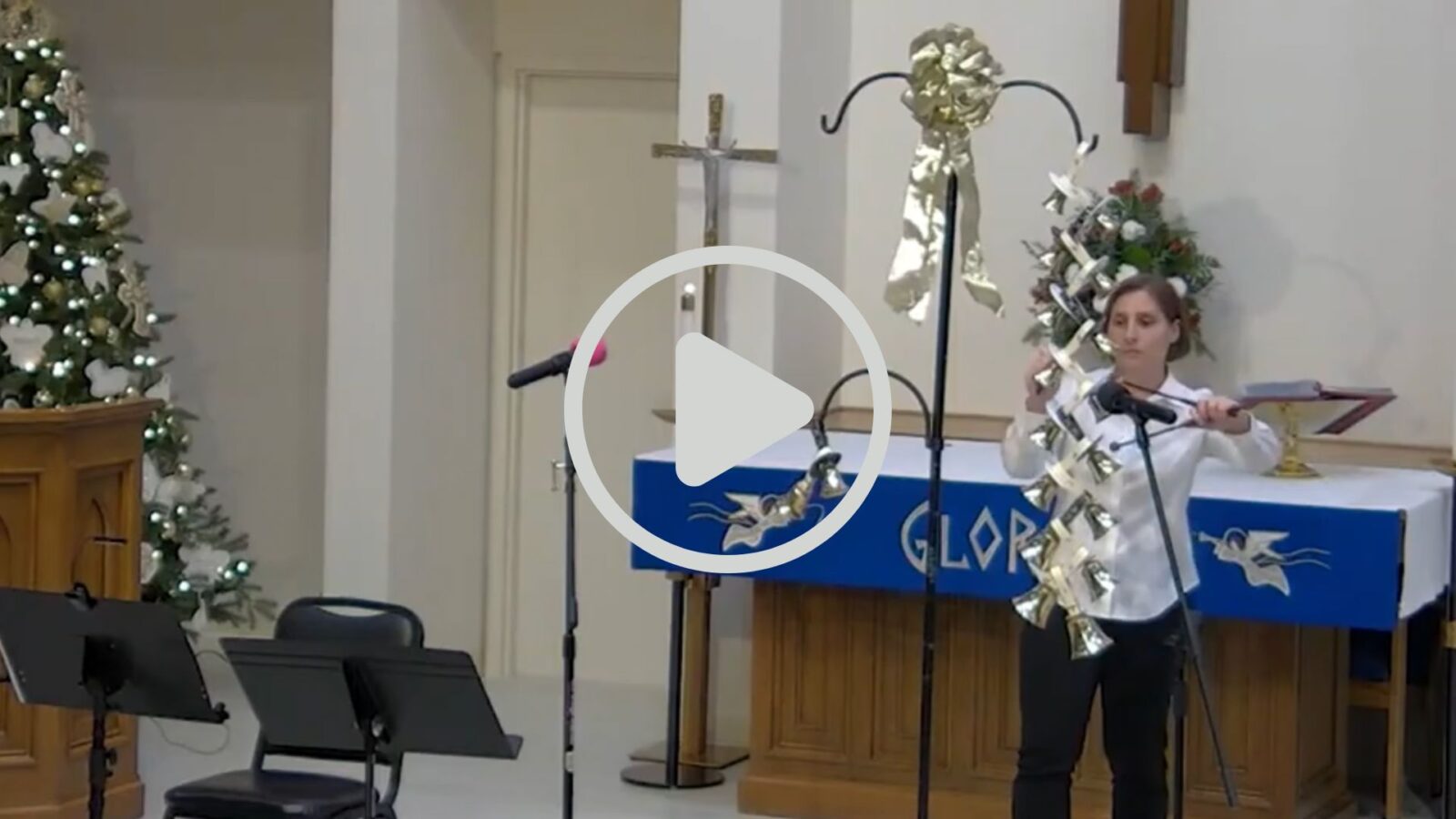 Carol of the Bells Sarah Juhasz Advent 2025 Christ Our Shepherd Lutheran Church Music Monday