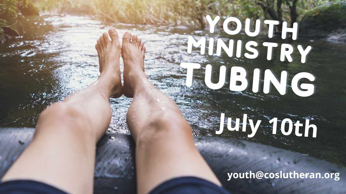 Youth Ministry Tubing Christ Our Shepherd Lutheran Church