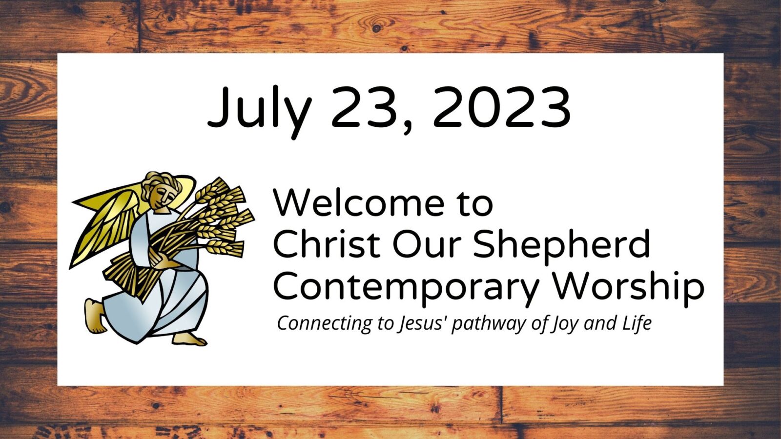 Matthew 13:24-30, 36-43, July 23, 2023, Contemporary