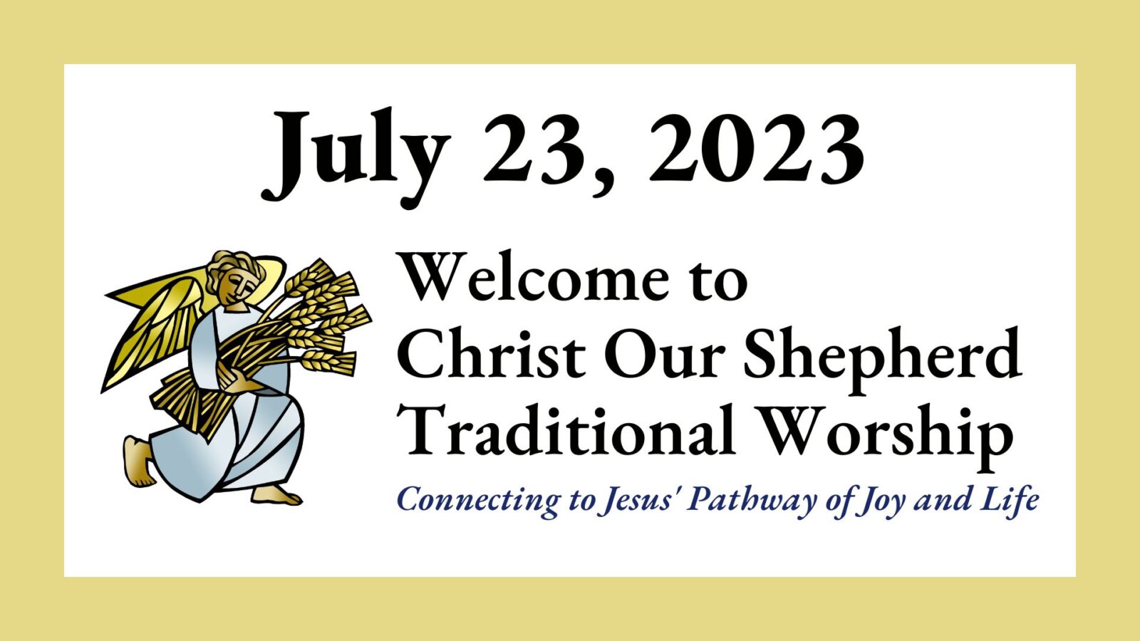 Matthew 13:24-30, 36-43, July 23, 2023, Traditional