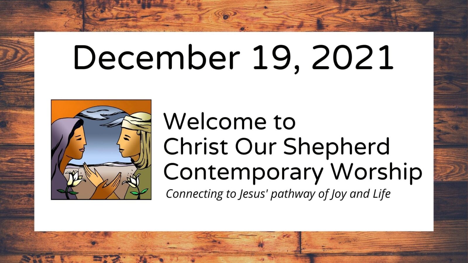 Luke 1:26-38, December 19, 2021, Contemporary