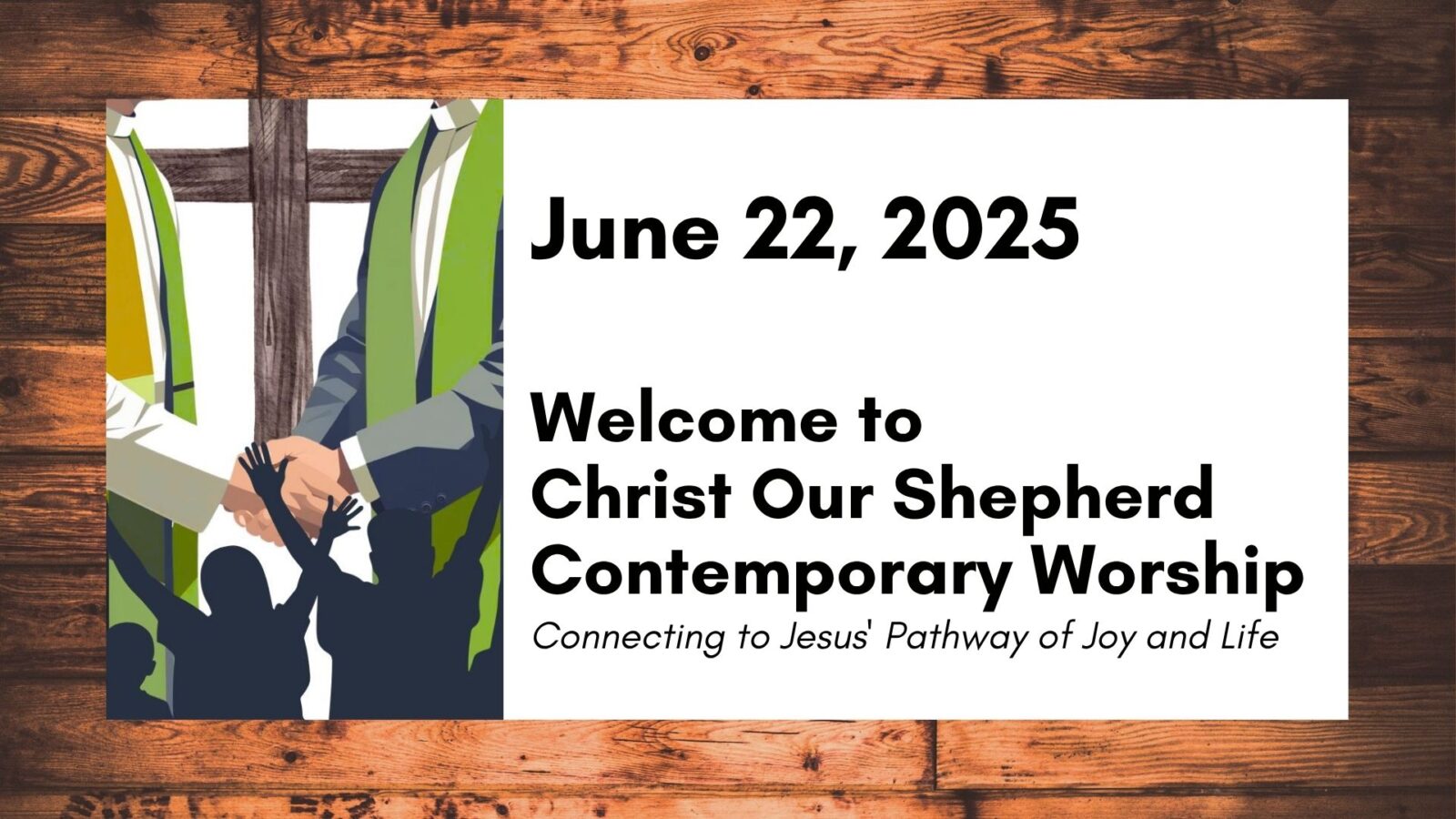 The Installation of Pastor Wes Smith, June 22, 2025, Contemporary