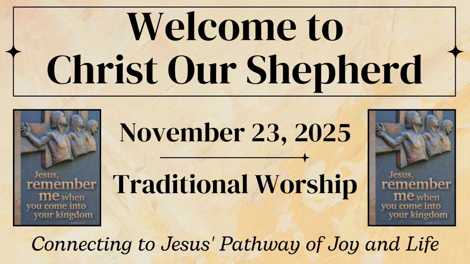 King Tut, November 23, 2025, Traditional Worship