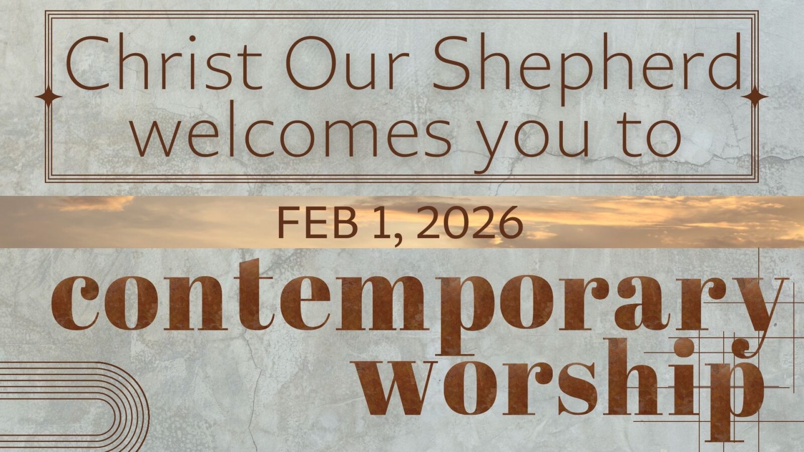 You Can Love Others, February 1, 2026, Contemporary Worship