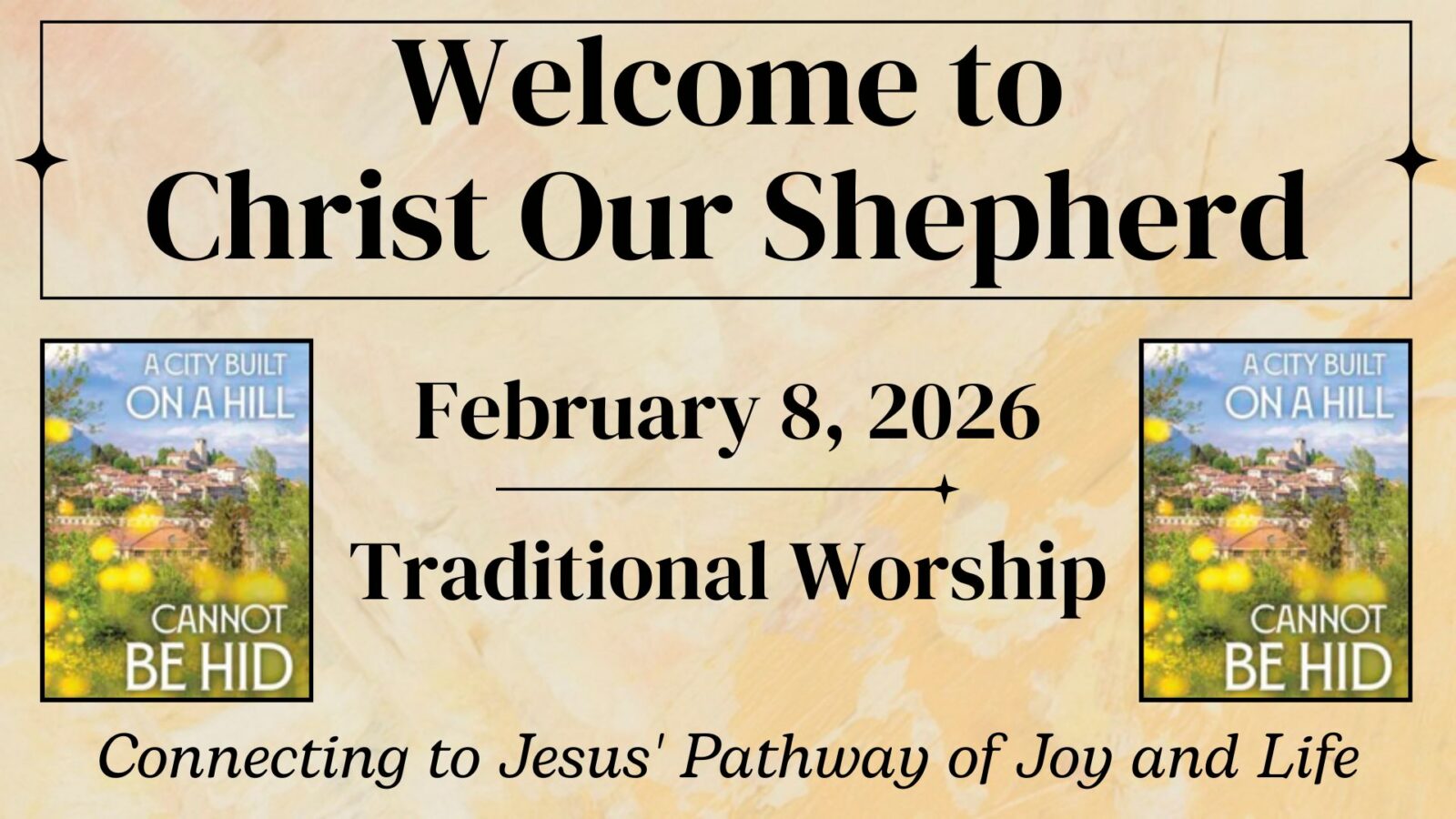 Salt and Light, February 8, 2026, Traditional Worship