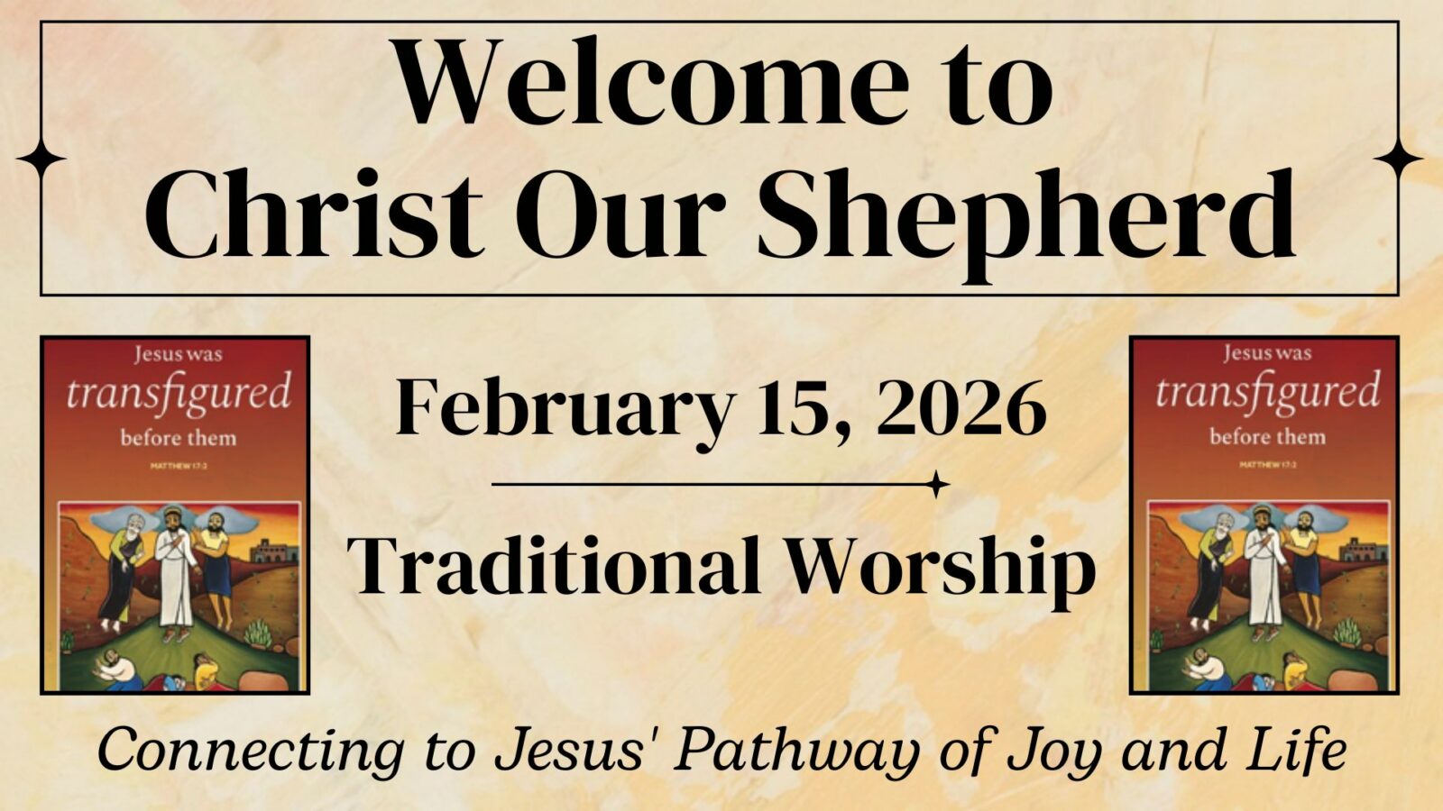 Do We Get HIM?, February 15, 2026, Traditional Worship