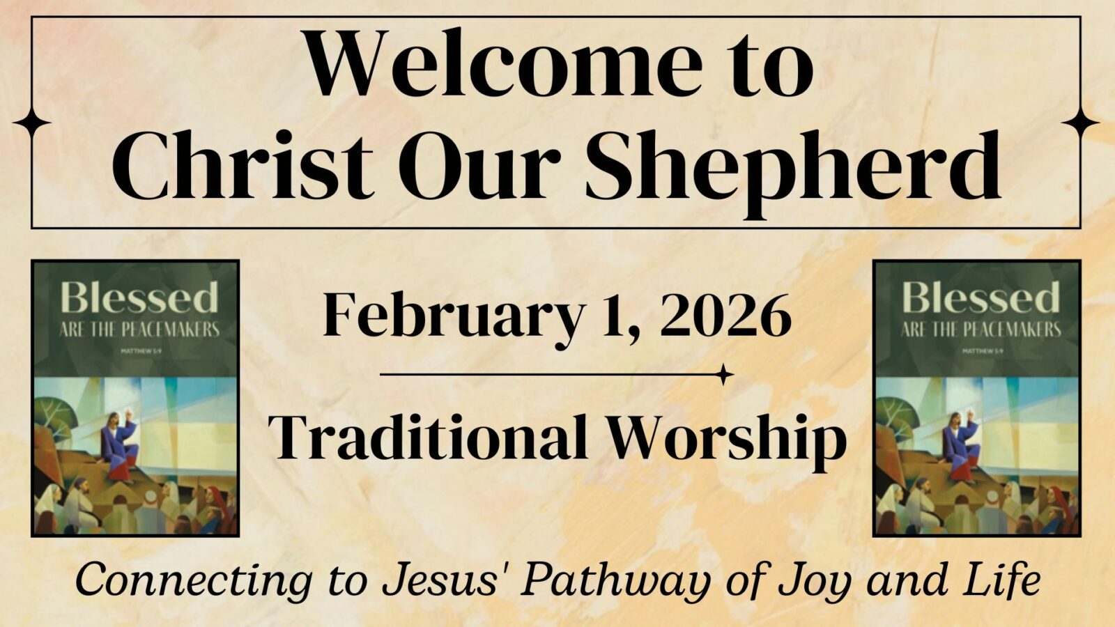 You Can Love Others, February 1, 2026, Traditional Worship