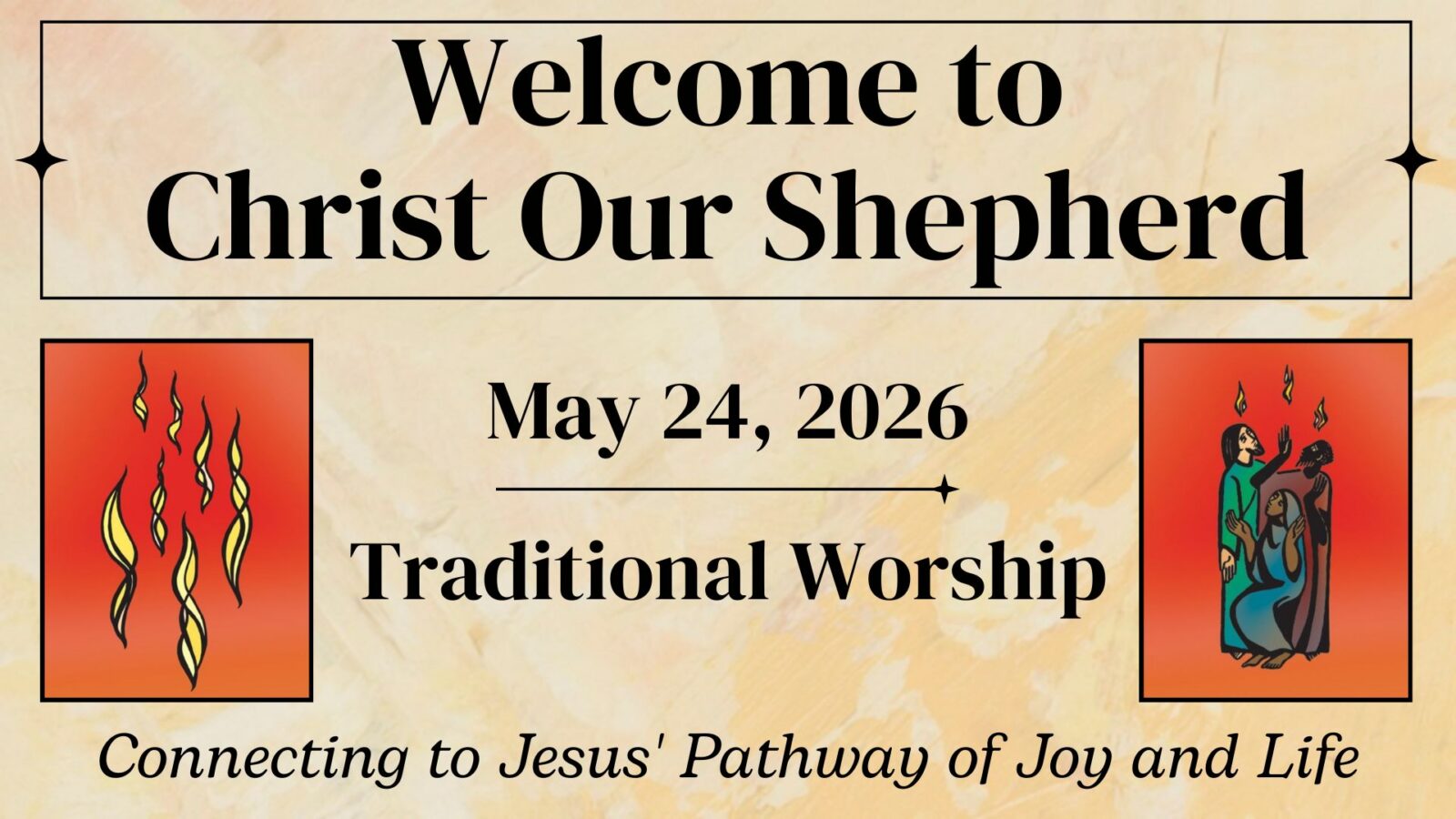 Pentecost, May 24, 2026, Traditional Worship