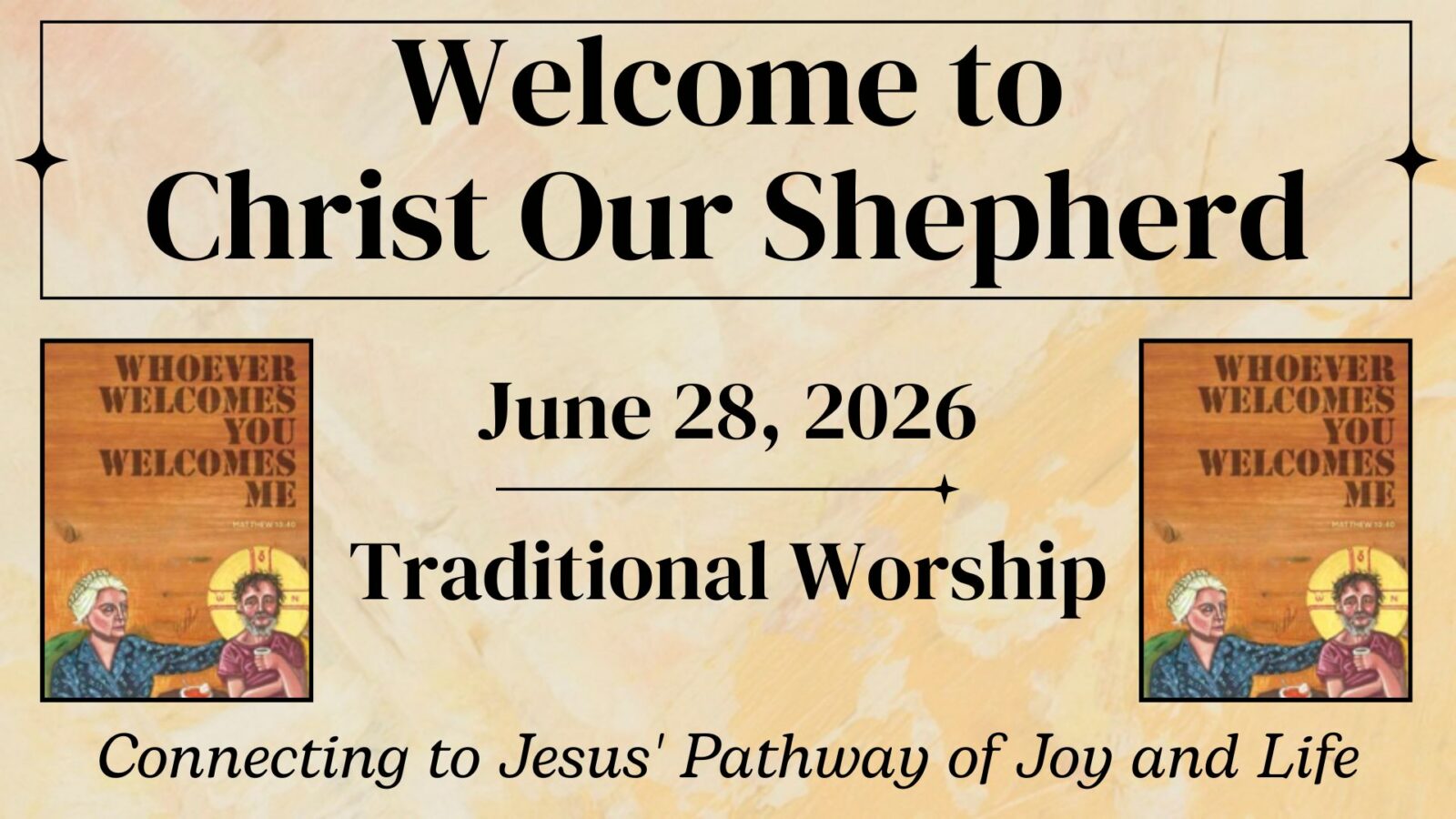 I Am Enough, June 28, 2026, Traditional Worship