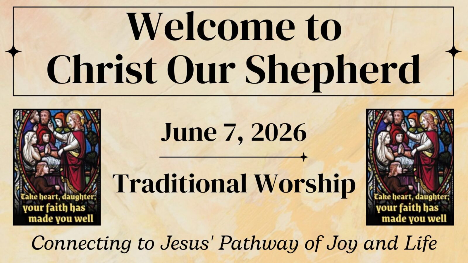 Pastors and Poets, June 7, 2026, Traditional Worship
